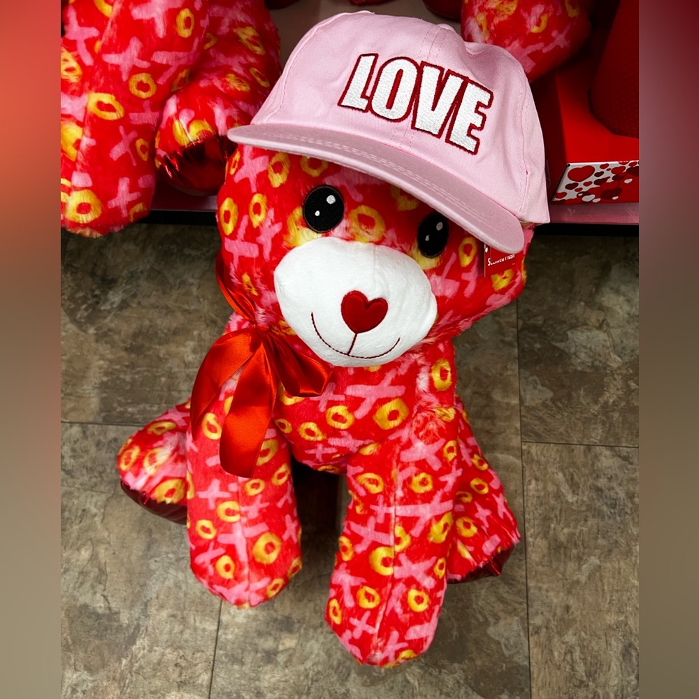 Red and Pink “Love” Hat